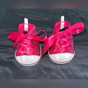 B.A.B. Pink glitter sparkle shoes